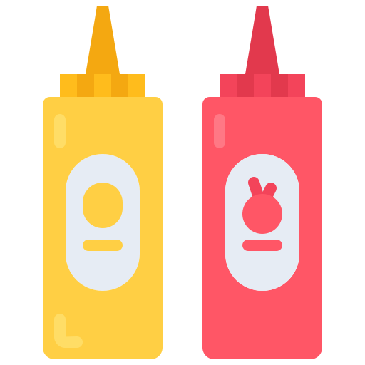 soße Coloring Flat icon