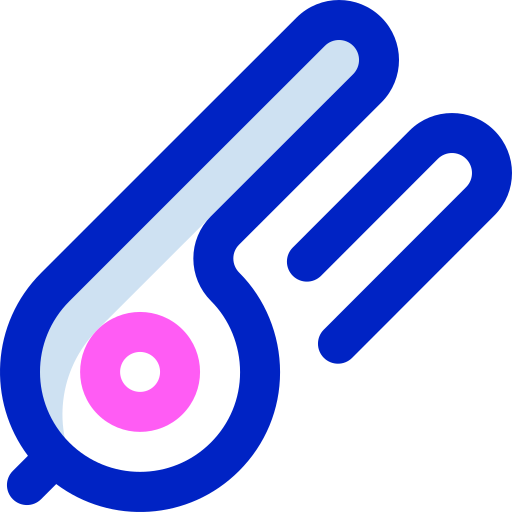 Hair straightener Super Basic Orbit Color icon