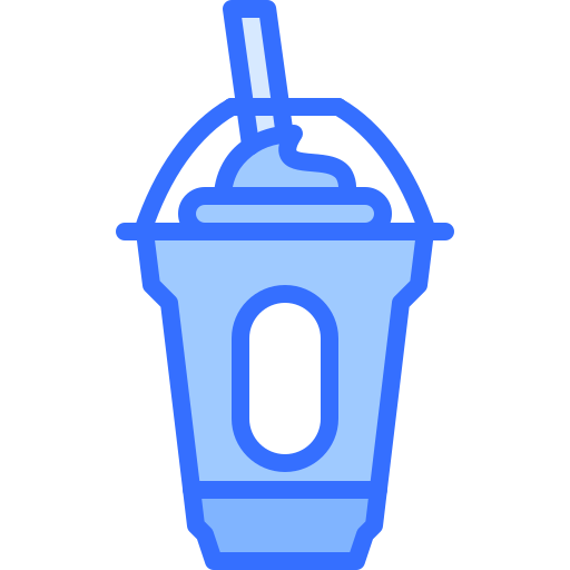 Молочный коктейль Coloring Blue иконка