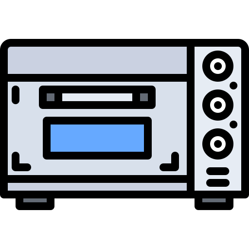 horno microondas Coloring Color icono