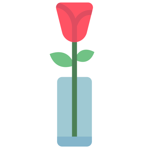 róża Basic Miscellany Flat ikona
