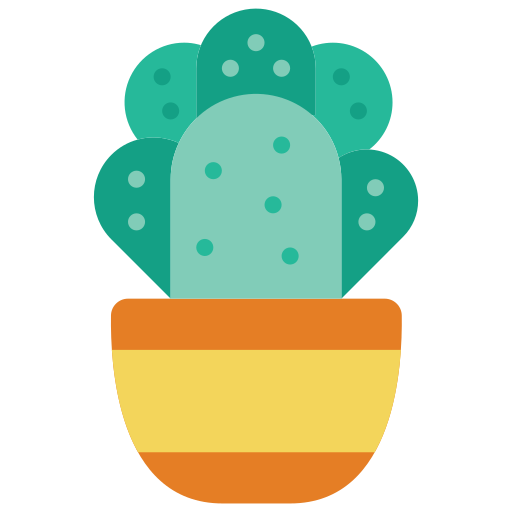 kaktus Basic Miscellany Flat ikona