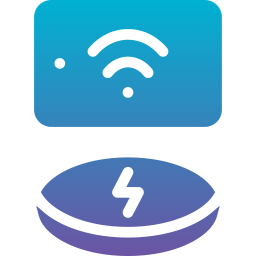 ワイヤレス充電 Generic Flat Gradient icon