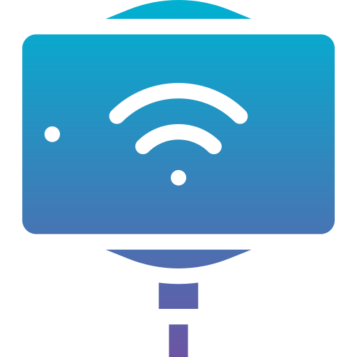 Wireless charging Generic Flat Gradient icon