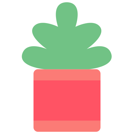 Succulent Basic Miscellany Flat icon