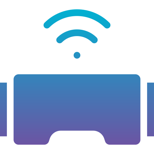 óculos de realidade virtual Generic Flat Gradient Ícone