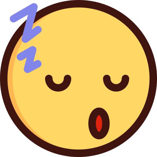 Sleeping Generic Outline Color icon