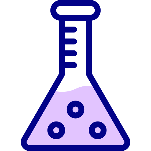 Test tubes Detailed Mixed Lineal color icon