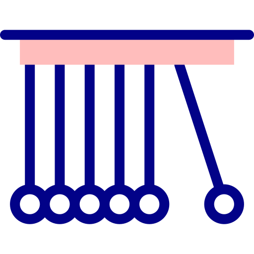 wahadło Detailed Mixed Lineal color ikona