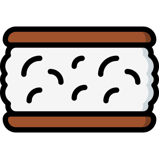 lodowa kanapka Basic Miscellany Lineal Color ikona