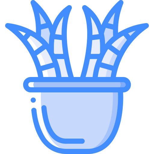 Plant Basic Miscellany Blue icon