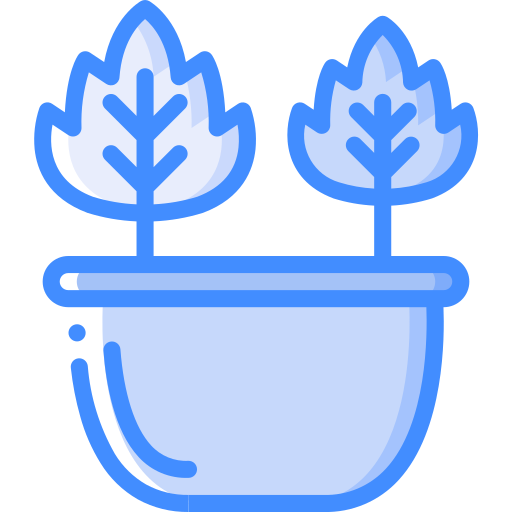 Trees Basic Miscellany Blue icon