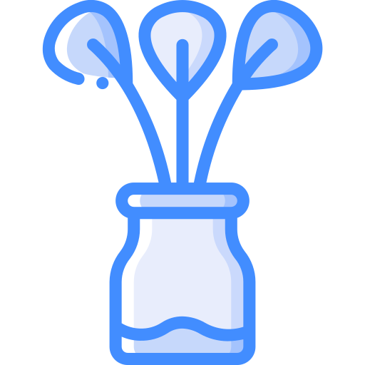 Plant Basic Miscellany Blue icon
