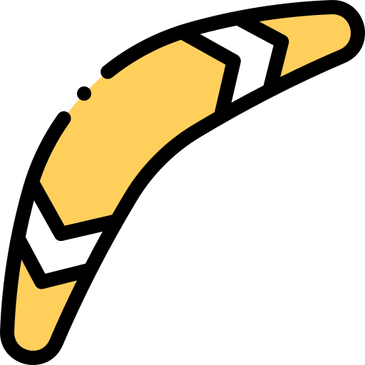 Boomerang Detailed Rounded Lineal color icon