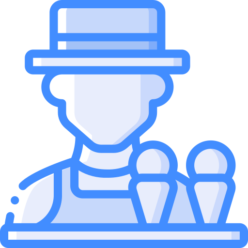 Человек-мороженое Basic Miscellany Blue иконка
