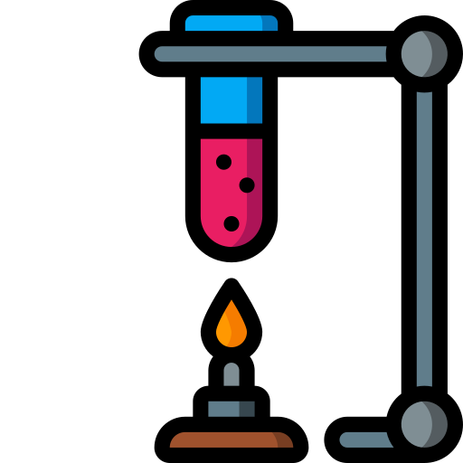 Test tube Basic Miscellany Lineal Color icon