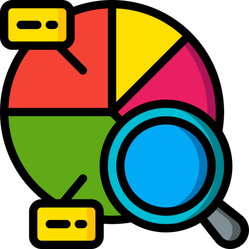 차트 Basic Miscellany Lineal Color icon