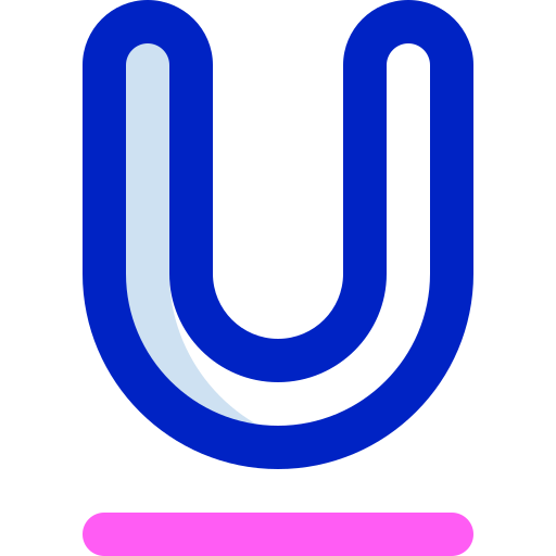 Underline Super Basic Orbit Color icon