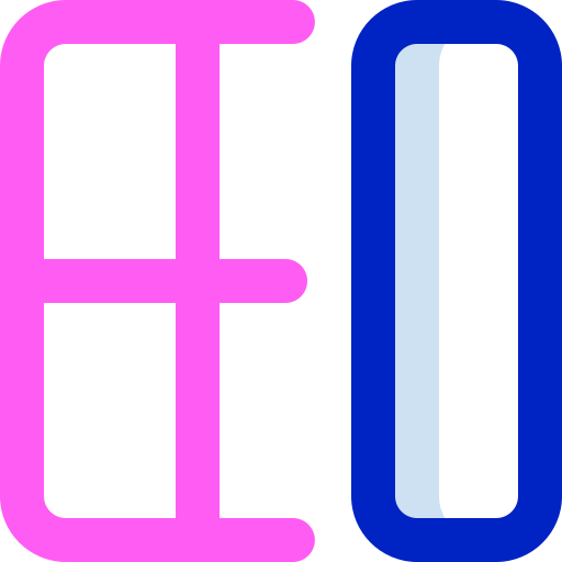 rechter grens Super Basic Orbit Color icoon