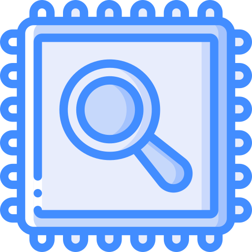 chip Basic Miscellany Blue icon
