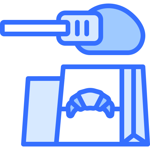 brot Coloring Blue icon