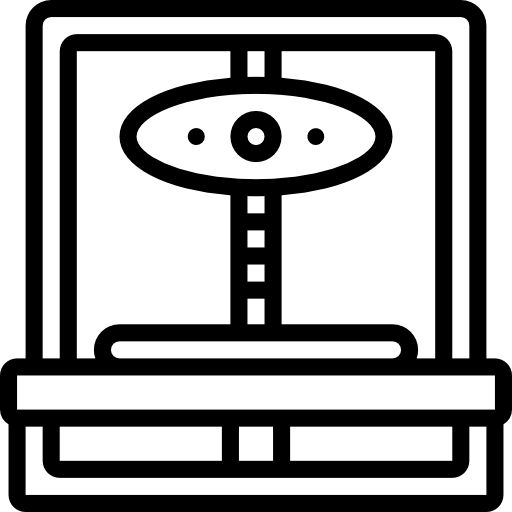 3d-druckscanner Basic Miscellany Lineal icon