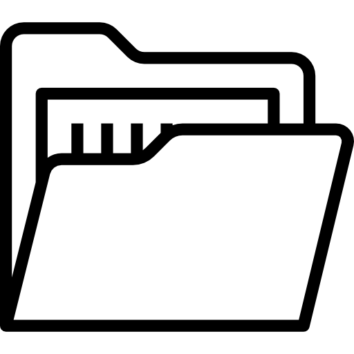 Папка Aphiradee (monkik) Lineal иконка