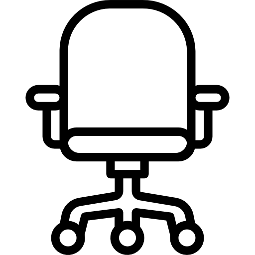 事務用椅子 Aphiradee (monkik) Lineal icon