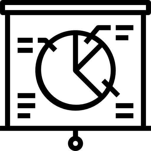 gráfico circular Aphiradee (monkik) Lineal icono