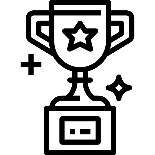 トロフィー Aphiradee (monkik) Lineal icon