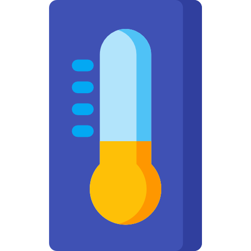 thermometer Soodabeh Ami Flat icon