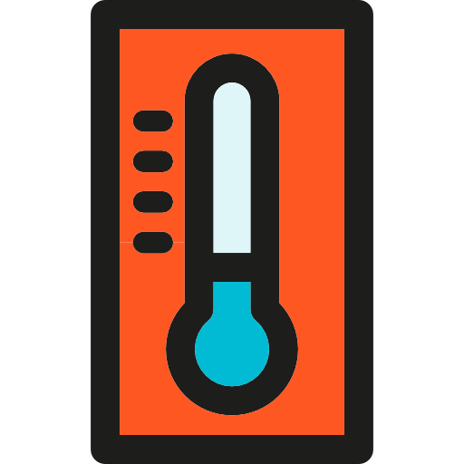 thermometer Soodabeh Ami Lineal Color icon