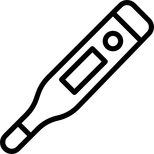 thermometer Aphiradee (monkik) Lineal icoon