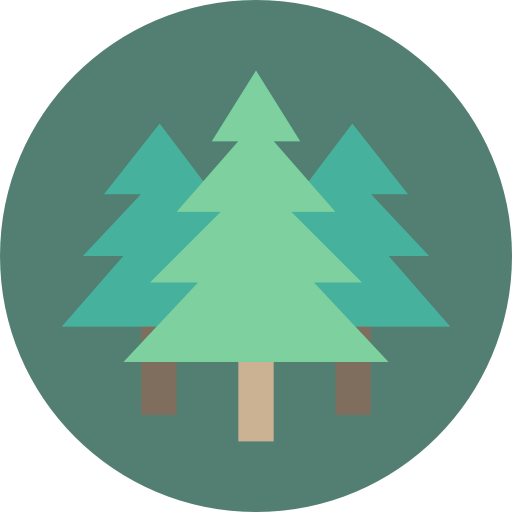 bosque Basic Miscellany Flat icono