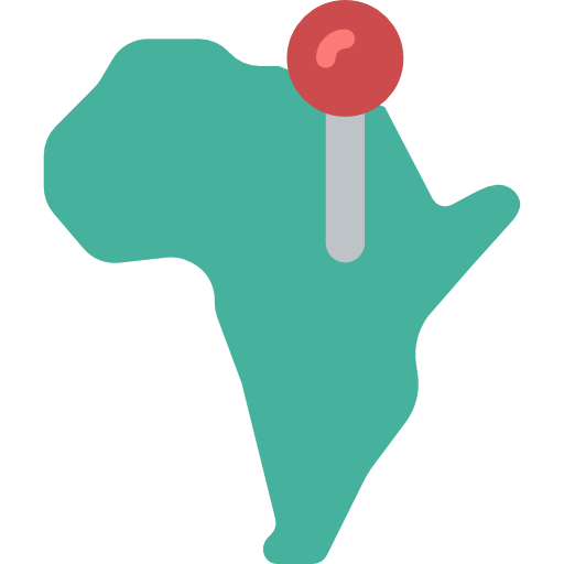 África Basic Miscellany Flat icono
