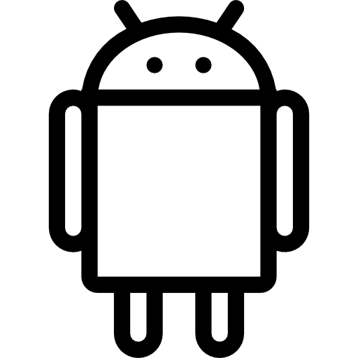 androide Stockio Lineal icono