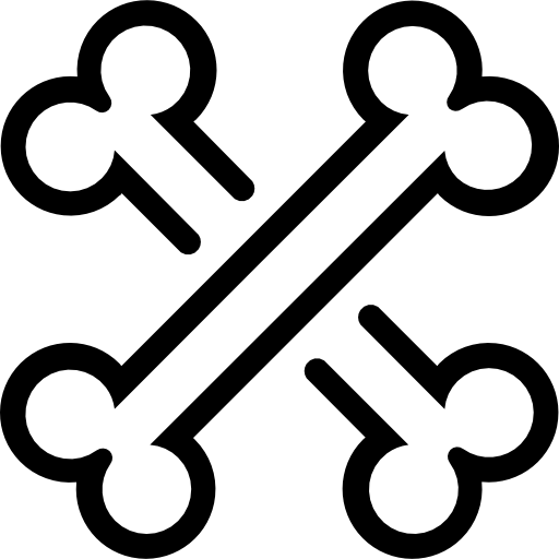 knochen Stockio Lineal icon