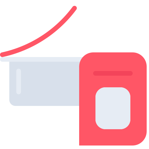 소스 Coloring Flat icon