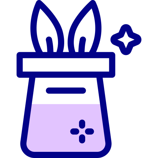 Bunny hat Detailed Mixed Lineal color icon