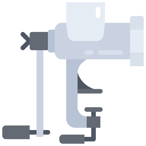 Meat grinder Coloring Flat icon