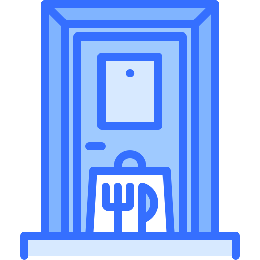 puerta Coloring Blue icono