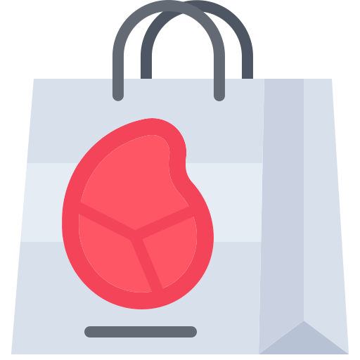 Bag Coloring Flat icon