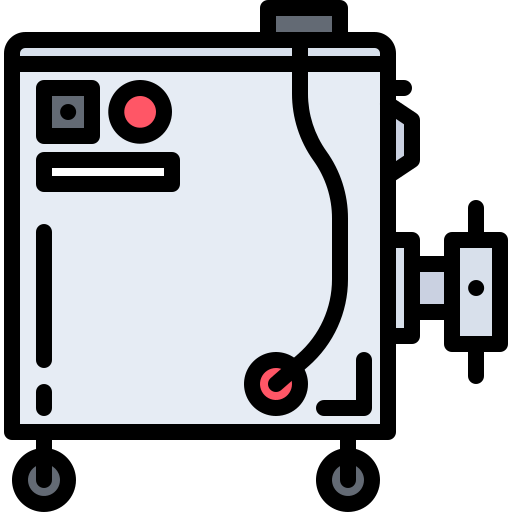 Meat grinder Coloring Color icon