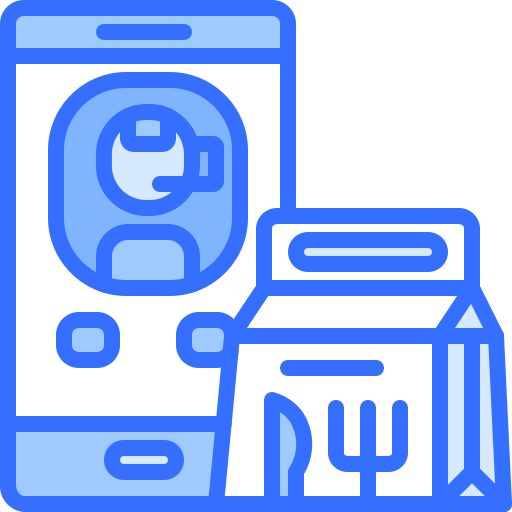anruf Coloring Blue icon