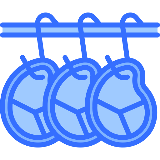 gancho Coloring Blue icono
