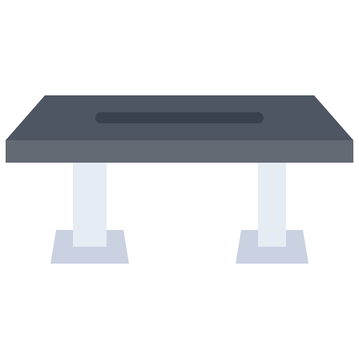 tavolo Coloring Flat icona