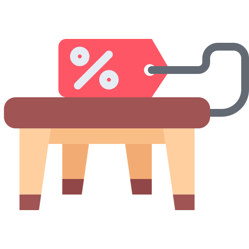 Table Coloring Flat icon