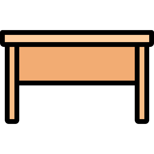 Desk Coloring Color icon