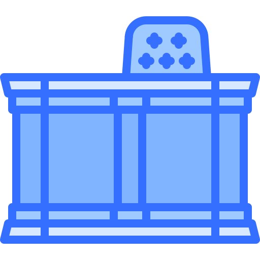pult Coloring Blue icon