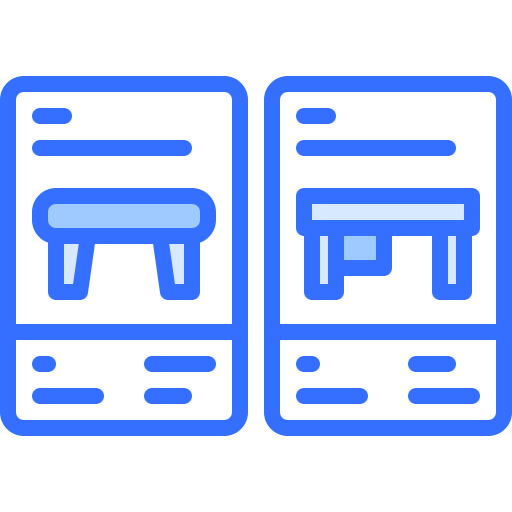 tabelle Coloring Blue icon